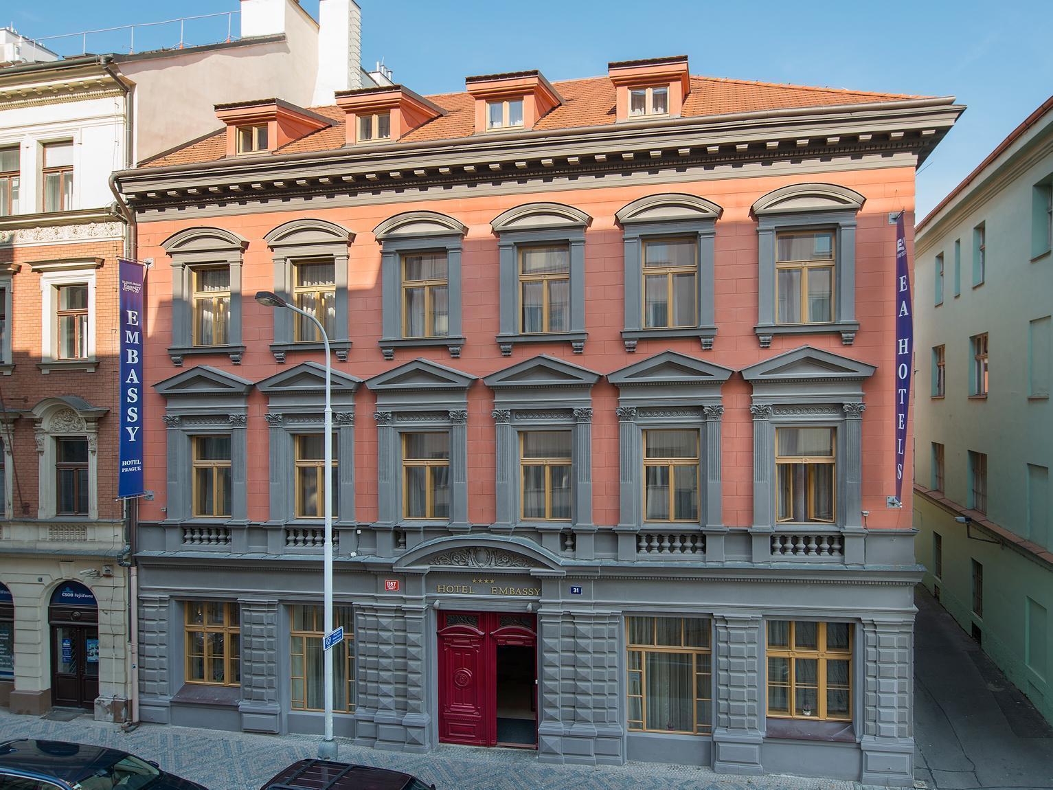 Ea Embassy Prague Hotel Exterior foto